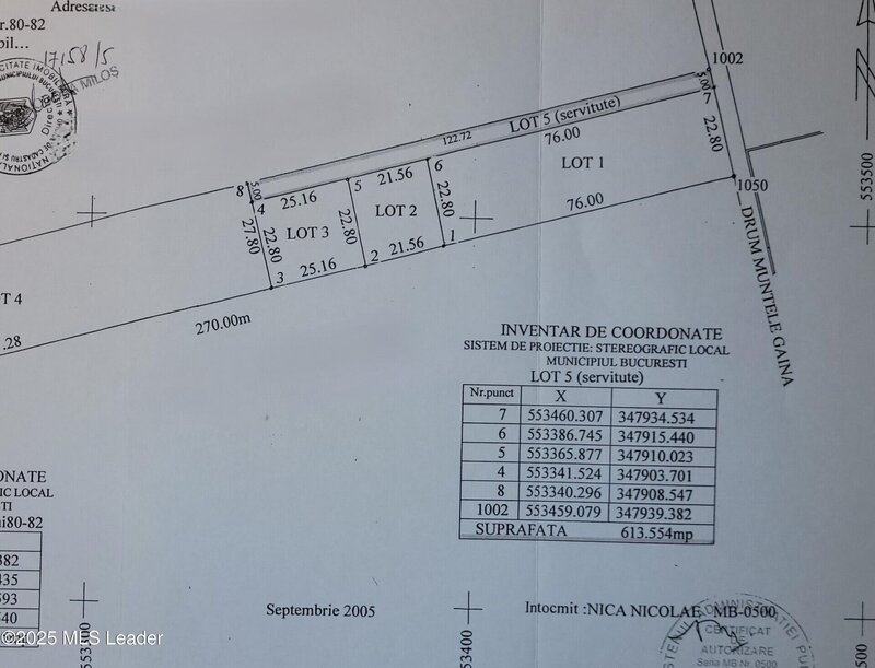 Baneasa Teren intravilan de vanzare - 599 mp - in Baneasa, perfect pentru casa visurilor tale!